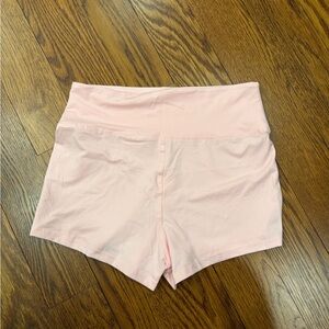Light pink lounge mini shorts Never worn